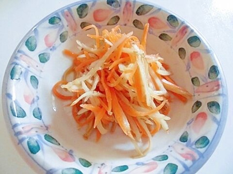 ごぼうとにんじんのサラダ　☆　山葵ドレッシングで